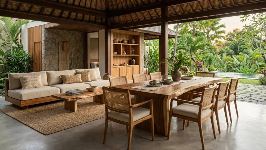 Custom furniture maker in Bali untuk villa dan hotel